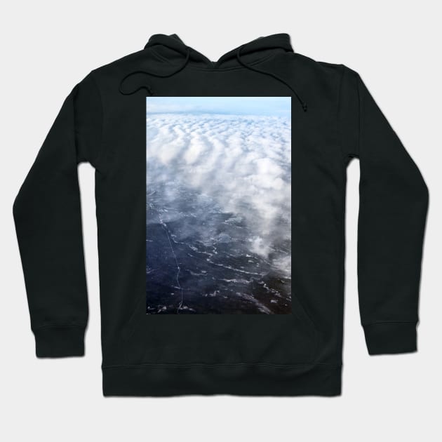 Cloud Over The Tundra, Manitoba. Hoodie by Carole-Anne